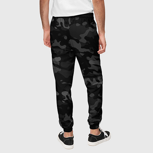 Мужские брюки Ночной камуфляж / 3D-принт – фото 4