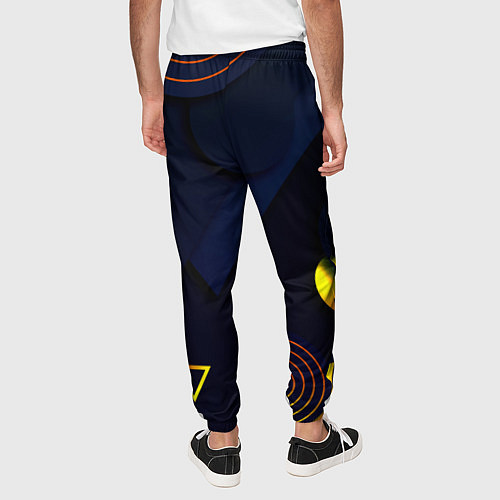 Мужские брюки Игровая геометрия / 3D-принт – фото 4