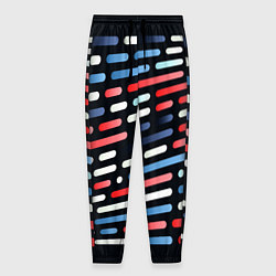 Брюки на резинке мужские Vanguard neon pattern, цвет: 3D-принт