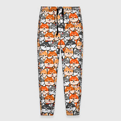 Мужские брюки Dog pattern