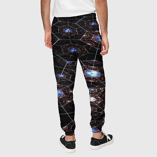 Мужские брюки Матрица вселенной / 3D-принт – фото 4