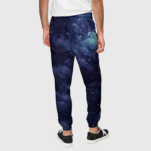 Мужские брюки Звездная ночь - нейросеть / 3D-принт – фото 4