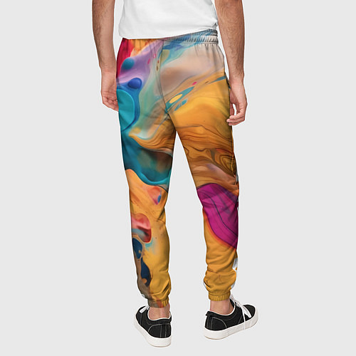 Мужские брюки Roblox Logo Color / 3D-принт – фото 4