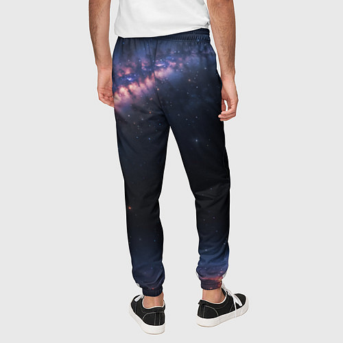 Мужские брюки Млечный путь в звездном небе / 3D-принт – фото 4