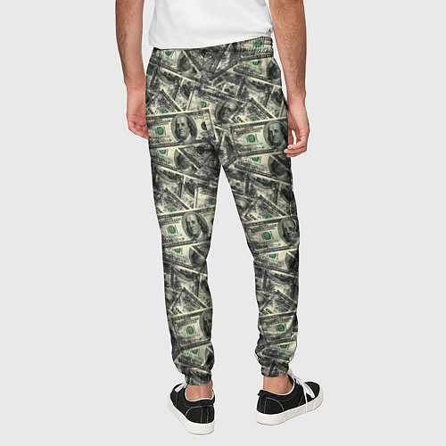 Мужские брюки Американские доллары / 3D-принт – фото 4