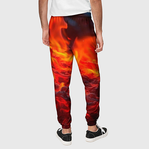 Мужские брюки Магма / 3D-принт – фото 4