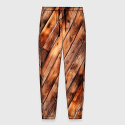 Мужские брюки Деревянная обшивка