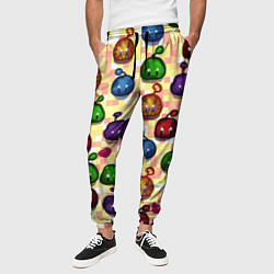 Брюки на резинке мужские Stardew Valley: slimes, цвет: 3D-принт — фото 2