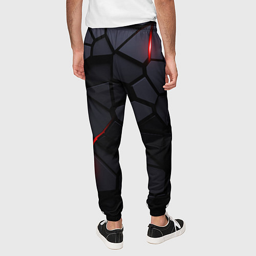 Мужские брюки Suzuki - плиты с эффектом свечения / 3D-принт – фото 4