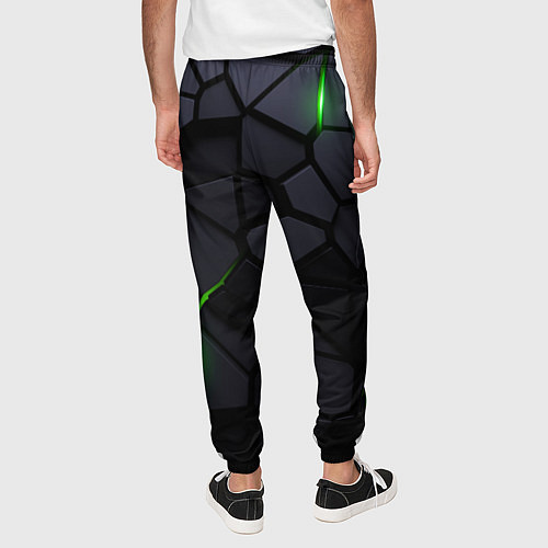 Мужские брюки Skoda - плиты с эффектом свечения / 3D-принт – фото 4