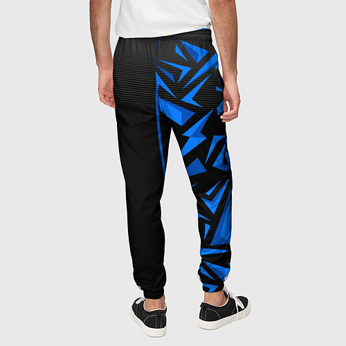 Мужские брюки Changan - blue uniform / 3D-принт – фото 4