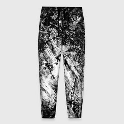 Мужские брюки Зимний лес узоры
