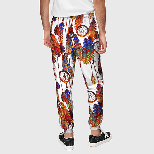 Мужские брюки Ловцы снов этническое искусство / 3D-принт – фото 4