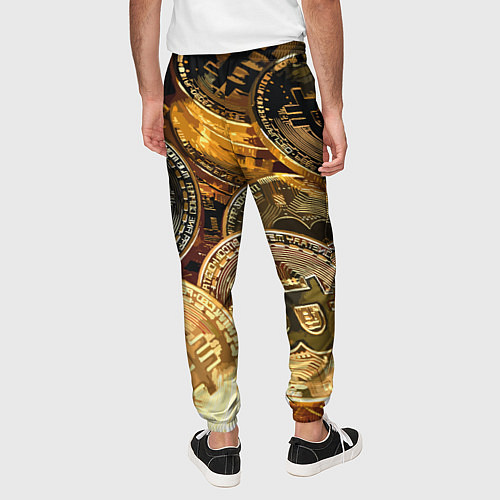 Мужские брюки Золото цифровой эры / 3D-принт – фото 4