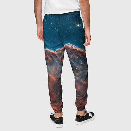 Мужские брюки Туманность Киля наблюдаемая телескопом Уэбба / 3D-принт – фото 4