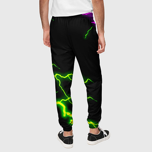 Мужские брюки Half life atom strom / 3D-принт – фото 4