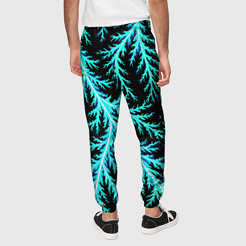 Мужские брюки Разряды электричества Tie Dye / 3D-принт – фото 4