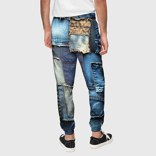 Мужские брюки Значок архитектора на джинсах / 3D-принт – фото 4