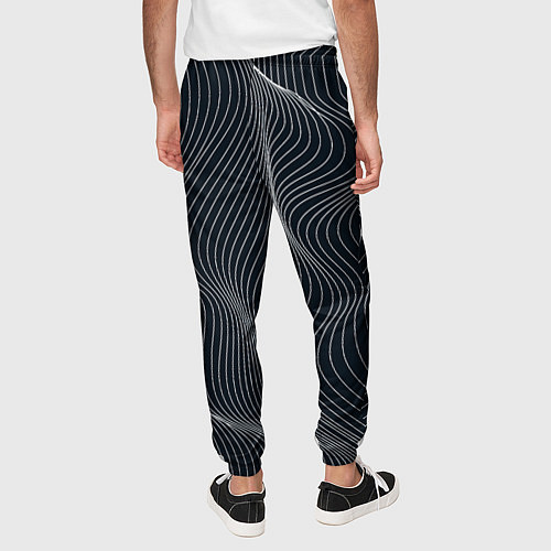 Мужские брюки Черная аннигиляция / 3D-принт – фото 4