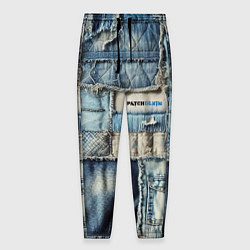 Мужские брюки Patchwork denim - vogue