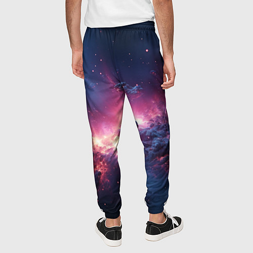 Мужские брюки Взрыв в космосе / 3D-принт – фото 4