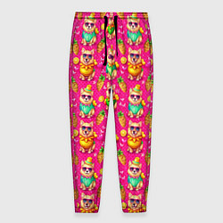 Мужские брюки Щенята и летний вайб паттерн