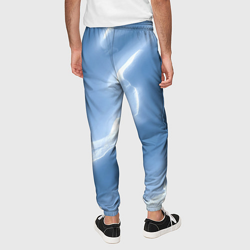 Мужские брюки Снежный покров / 3D-принт – фото 4