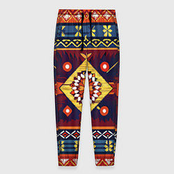 Мужские брюки Стиль советского ковра узоры и орнамент