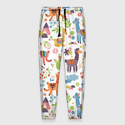 Мужские брюки Ламы паттерн