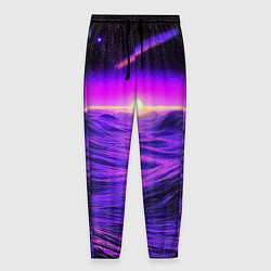 Мужские брюки Космический пейзаж и комета
