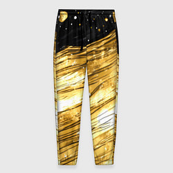 Мужские брюки Золотой текстурный фон