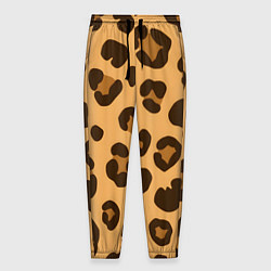Мужские брюки Коричневые пятна леопарда
