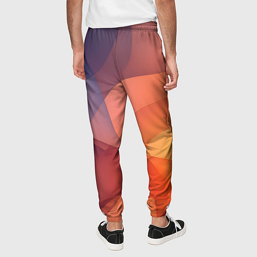 Мужские брюки Летящая вуаль / 3D-принт – фото 4