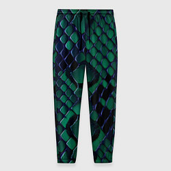 Мужские брюки Бирюзовая змеиная кожа