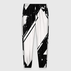 Мужские брюки Color black white