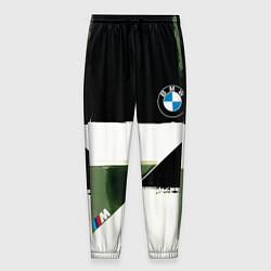 Брюки на резинке мужские BMW логотип, цвет: 3D-принт