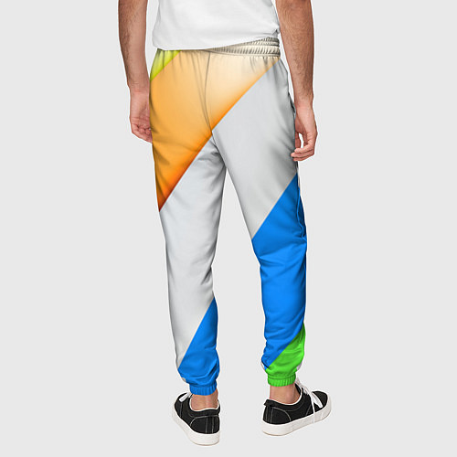 Мужские брюки Striped / 3D-принт – фото 4