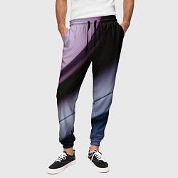 Брюки на резинке мужские Multicoloured, цвет: 3D-принт — фото 2