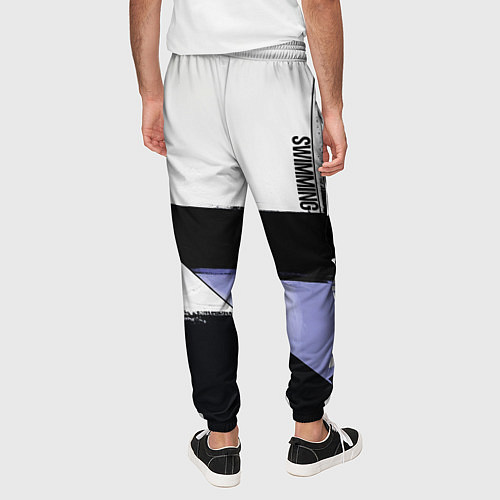 Мужские брюки Плавание спортивное / 3D-принт – фото 4