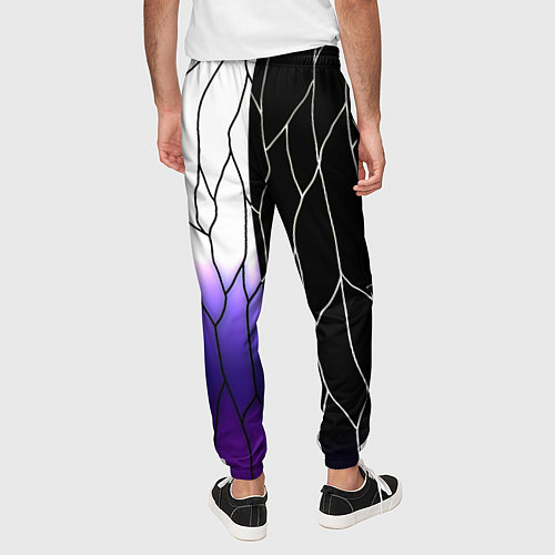 Мужские брюки Monster energy steel / 3D-принт – фото 4
