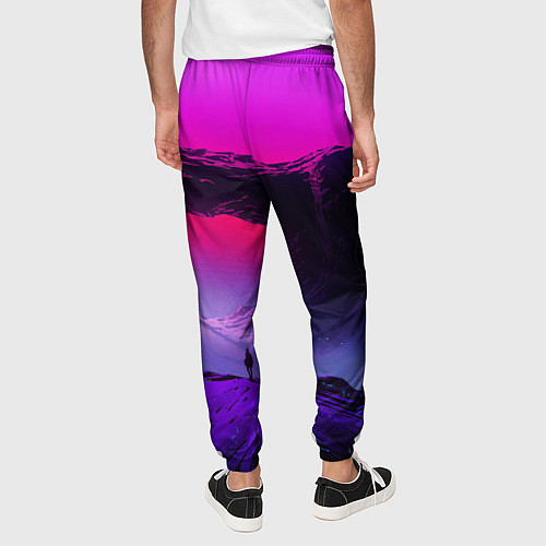 Мужские брюки A Journey on the planet / 3D-принт – фото 4