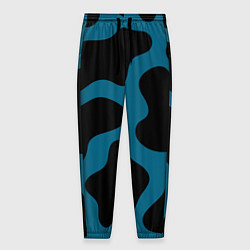 Мужские брюки Синяя коровья расцветка