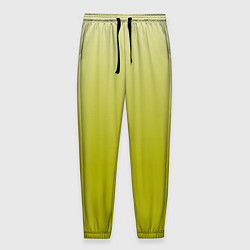 Мужские брюки Градиент лаймовый