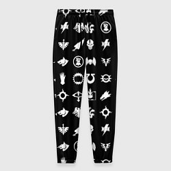 Брюки на резинке мужские Легионы Астартес, цвет: 3D-принт