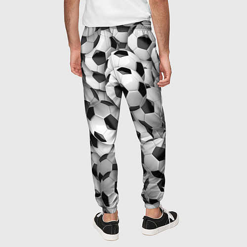 Мужские брюки Игра в мяч / 3D-принт – фото 4