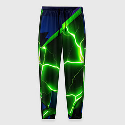 Мужские брюки Neon green glow