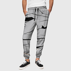 Брюки на резинке мужские Мумия бинты, цвет: 3D-принт — фото 2