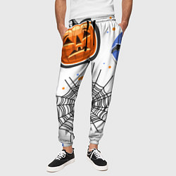 Брюки на резинке мужские Holiday halloween, цвет: 3D-принт — фото 2