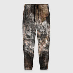 Мужские брюки Абстракция - brown darkness