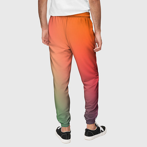 Мужские брюки Color multicolored / 3D-принт – фото 4